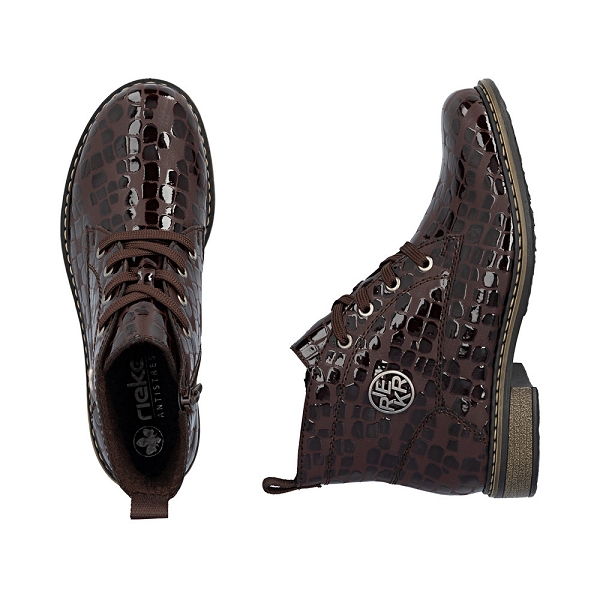 Rieker bottines et boots 71205 25 marronF026701_4