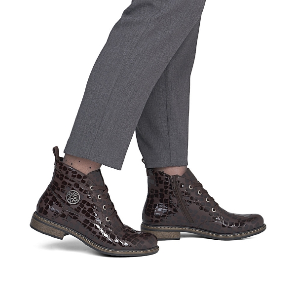 Rieker bottines et boots 71205 25 marronF026701_5