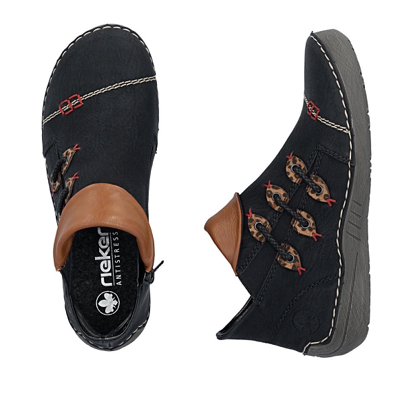 Rieker bottines et boots 72581 00 noirF026801_4