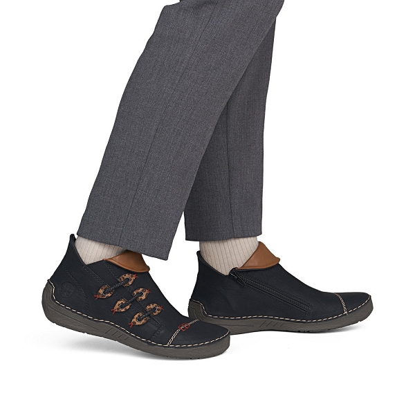 Rieker bottines et boots 72581 00 noirF026801_5