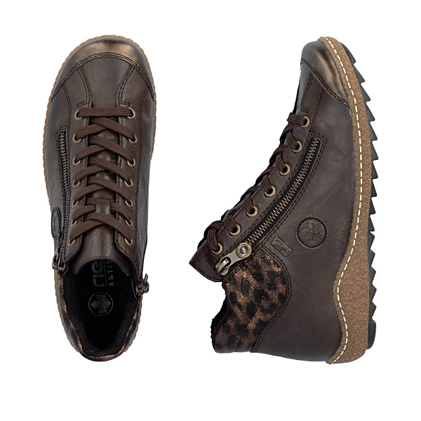 Rieker bottines et boots l7514 25 marronF026901_4