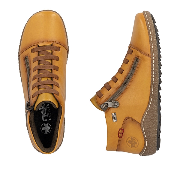Rieker bottines et boots l7563 68 jauneF027101_4