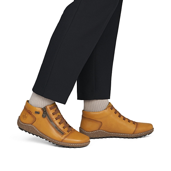 Rieker bottines et boots l7563 68 jauneF027101_5