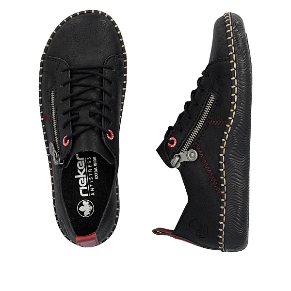 Rieker sneakers n2401 00 noirF027401_4