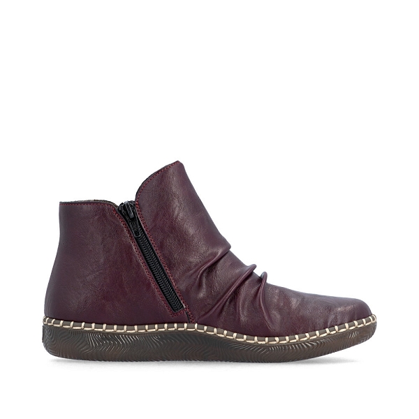Rieker bottines et boots n2454 30 rougeF027601_2