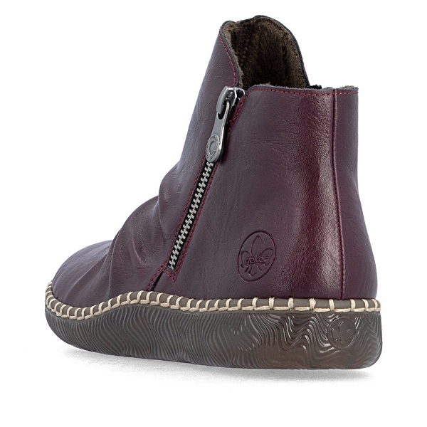 Rieker bottines et boots n2454 30 rougeF027601_3