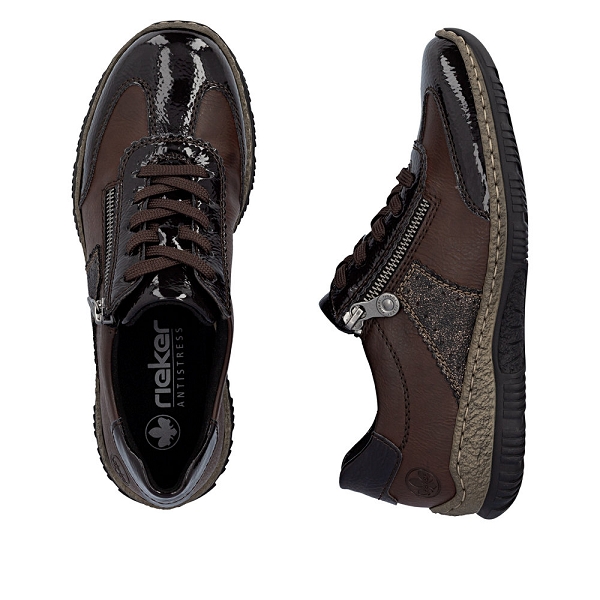 Rieker sneakers n3200 24 marronF027701_4