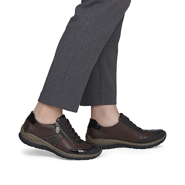 Rieker sneakers n3200 24 marronF027701_5