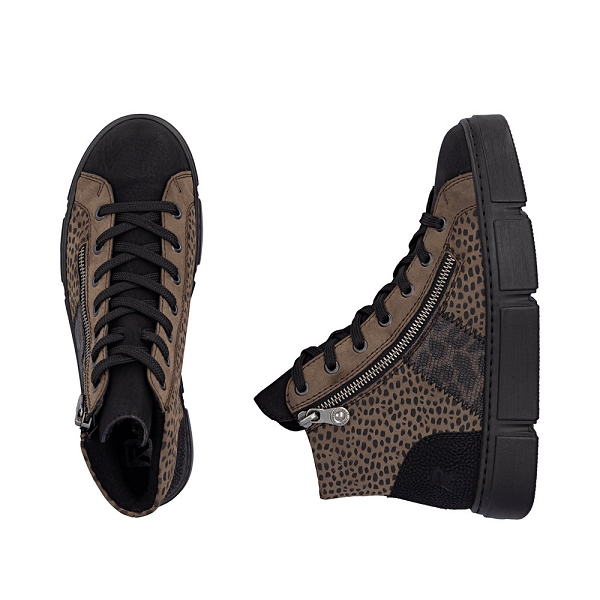 Rieker sneakers n5931 25 marronF027901_4