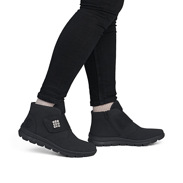 Rieker bottines et boots z0064 00 noirF028101_5