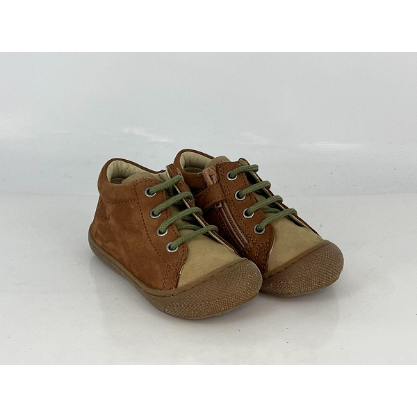 Naturino bottillon cocoon zip nabuk brown marronF028801_1