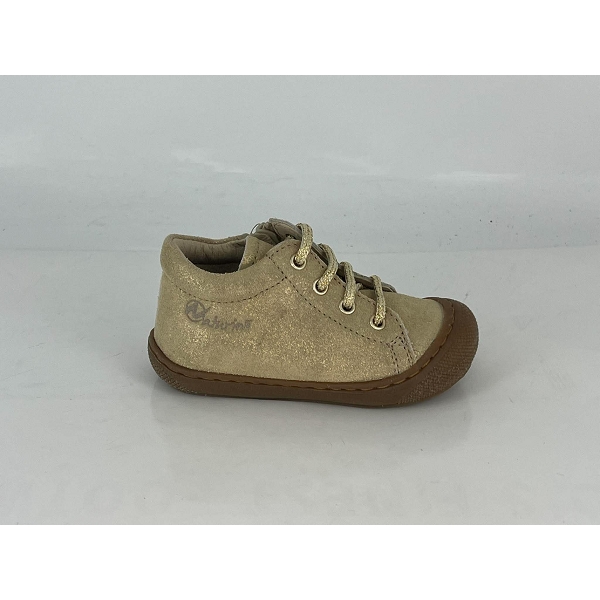 Naturino bottillon cocoon zip suede glitter platinum orF029101_2