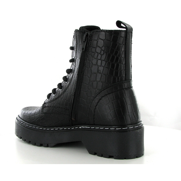 Bull boxer bottines et boots 750m80661aalblk noirW006501_3