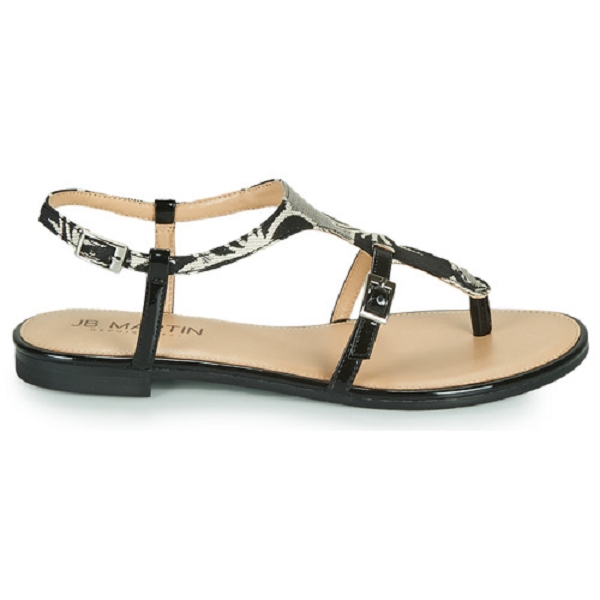 Jb martin nu pieds et sandales gaelia  adj101 noirW010001_2