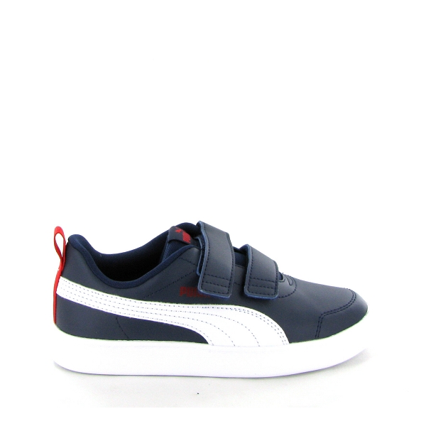 Puma  enfant sneakers ps courtflex v2 371543 01 bleuW021401_2