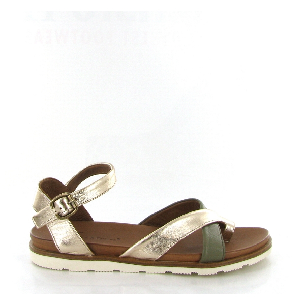 Lune et lautre nu pieds et sandales nunzia kakiW025601_2