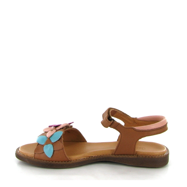 Froddo nu pied lore flowers marronW027001_3