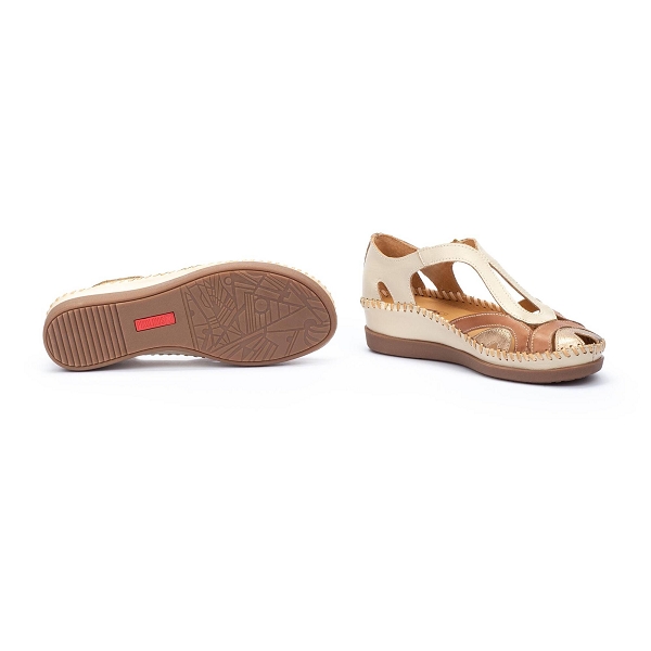 Pikolinos nu pieds et sandales cadaques w8k1569c4 champagneW055701_4