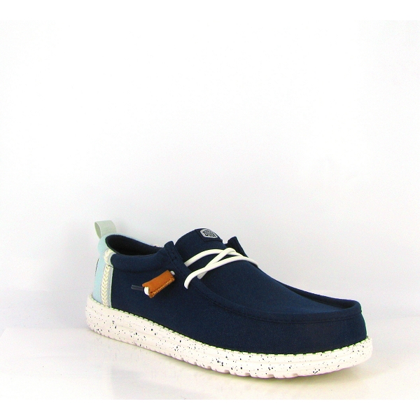 Hey dude lacets wally craft linen 43086 4ux marineW114501_1