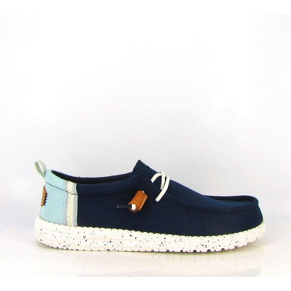 Hey dude lacets wally craft linen 43086 4ux marineW114501_2