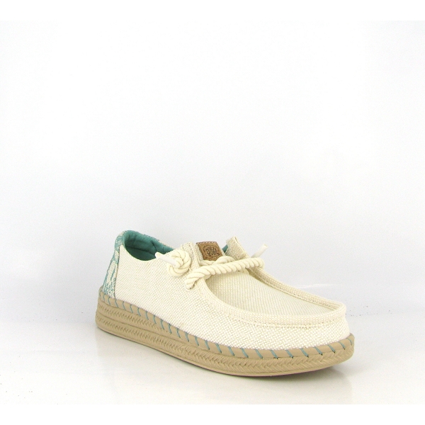 Hey dude lacets wendy espadrille hibiscus oni beigeW114601_1