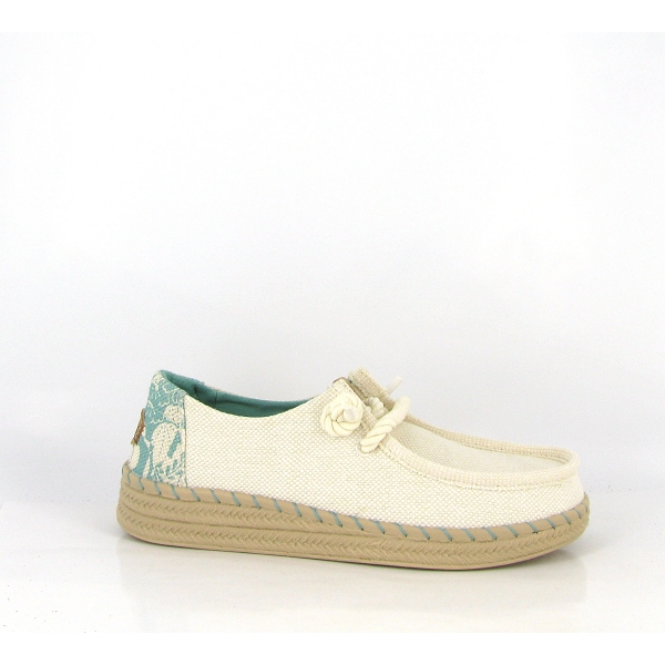 Hey dude lacets wendy espadrille hibiscus oni beigeW114601_2