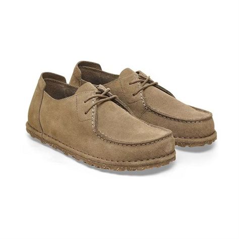 Birkenstock lacet utti lace suede leather 1027274 beigeW118701_1