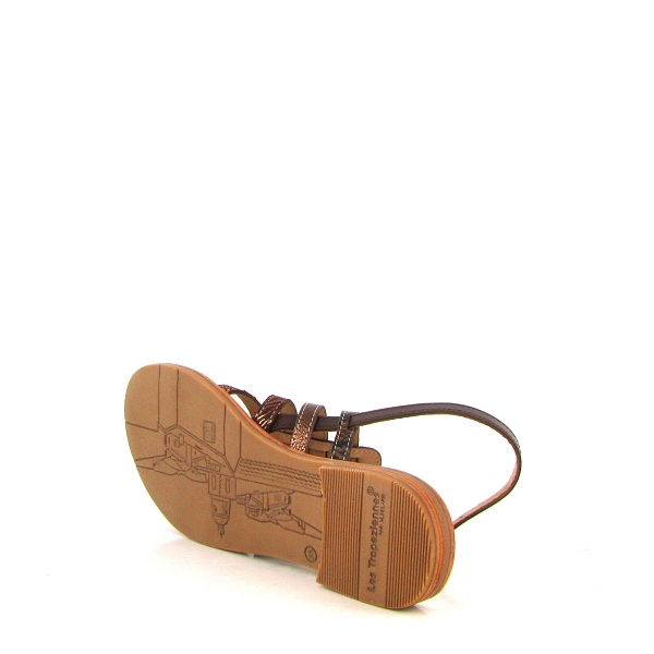Les tropeziennes nu pieds et sandales havagum marronW122401_4