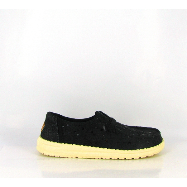 Hey dude lacets wendy sequin 45478 noirW144301_2