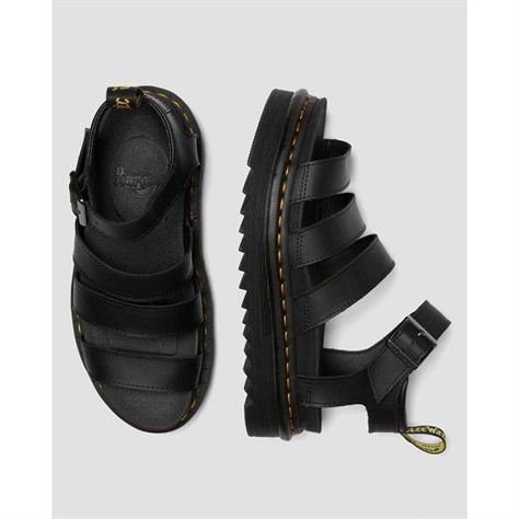 Doc martens nu pieds et sandales blaire hydro leather 24235001 noirZ002501_6