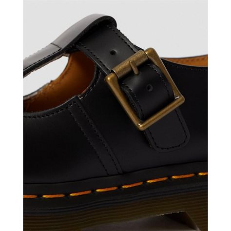 Doc martens polley smooth noir
