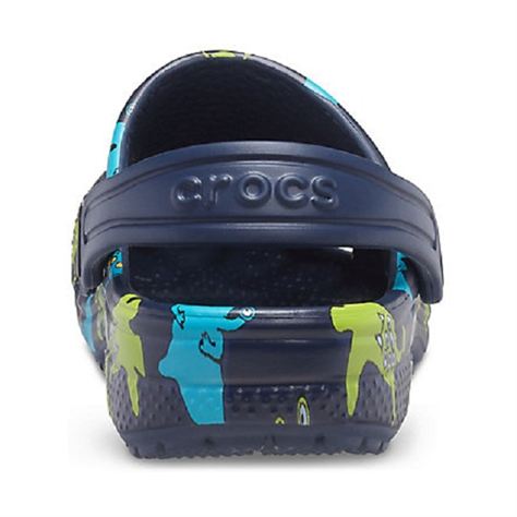 Crocs sandales classic monster print noirZ003801_2