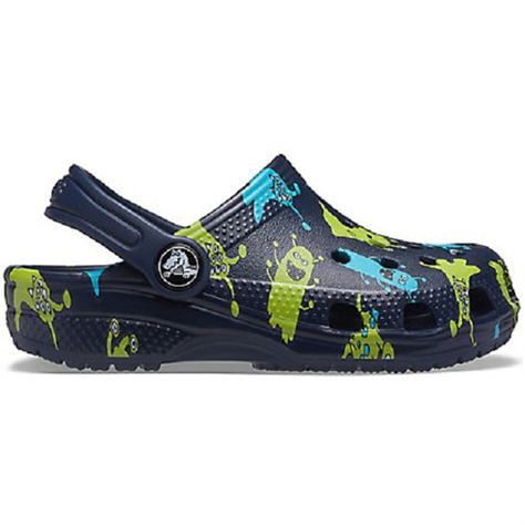 Crocs sandales classic monster print noirZ003801_6