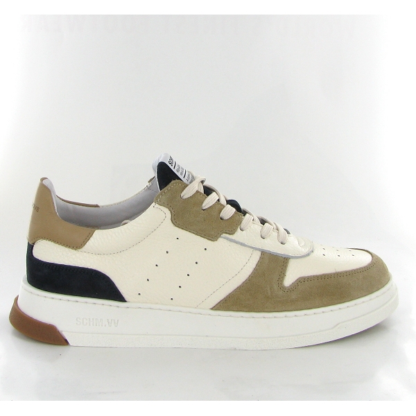 Schmoove tennis order sneaker nappa suede blancZ016201_2