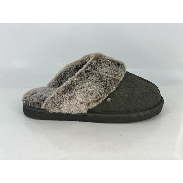 Isotoner mules 97282 kakiZ020104_2