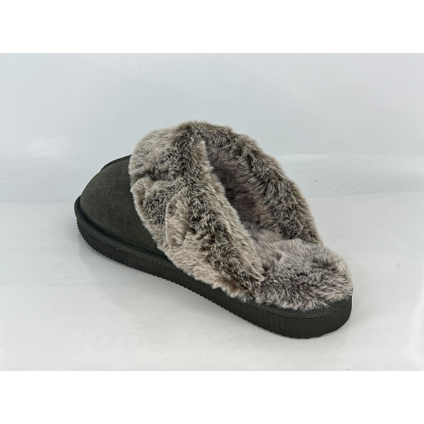 Isotoner mules 97282 kakiZ020104_3