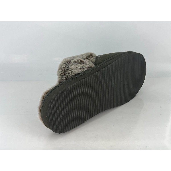Isotoner mules 97282 kakiZ020104_4