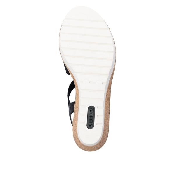 Remonte nu pieds et sandales r6264 00 noirZ066201_4