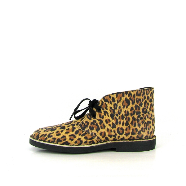Clarks bottines et boots desert boot leopard suede beigeZ068601_3