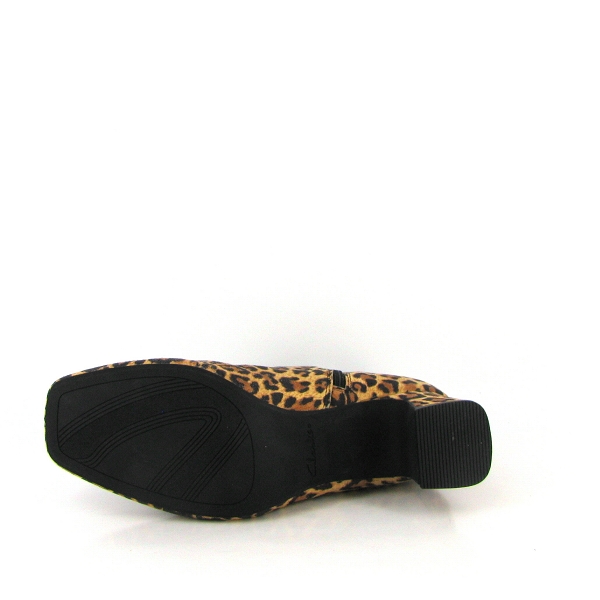 Clarks bottines et boots fernie zip leopard suede leopardZ068801_4