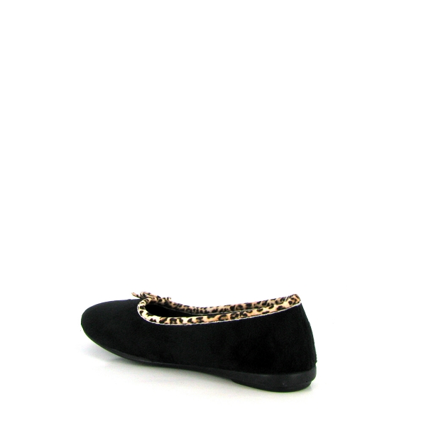 La maison de l espadrille ballerines 6055 leopard noirZ069901_3