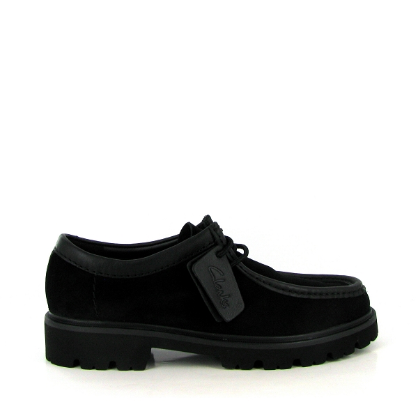 Clarks lacets cleyhill seam noirZ078401_2