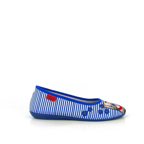 La maison de l espadrille ballerines 2021 bleuZ081501_2