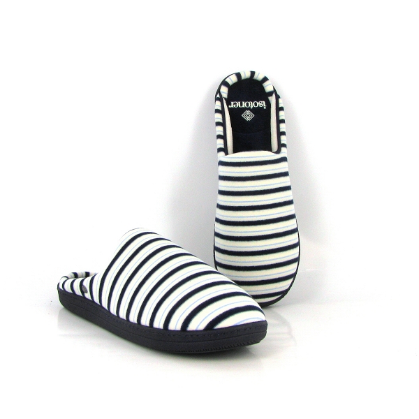 Isotoner mules 97438 mariniere rayuresZ082501_1