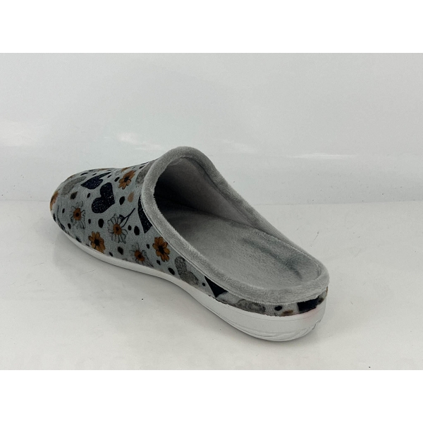 La maison de l espadrille mules 6202 coeurs grisZ083801_3