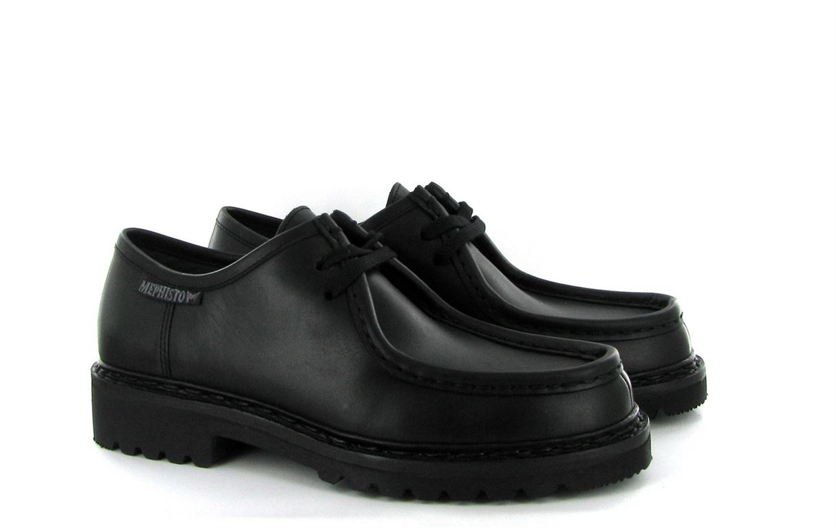 Derby Homme Mephisto Peppo - Cuir Marron Taille 40 EU / 8.5 UK - Occasion - Fabriqué En France