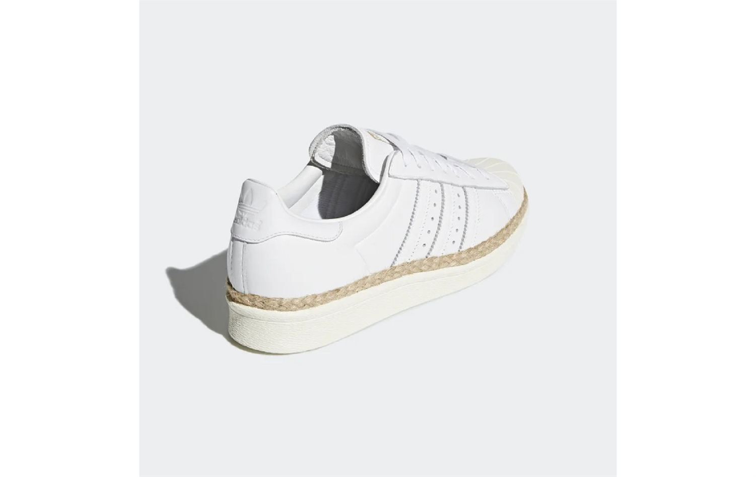 Adidas superstar 80s new bold blanc