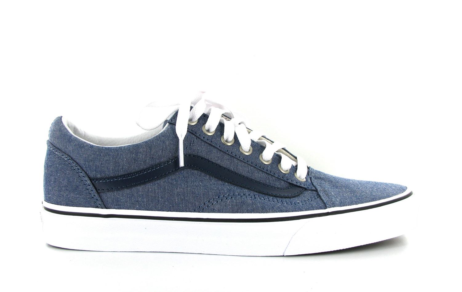 vans bleu carreau