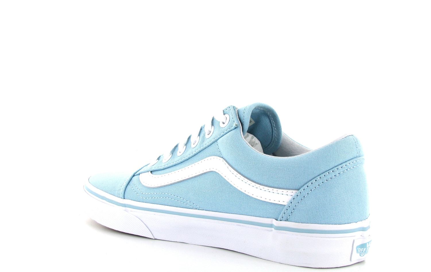 vans old skool bleu clair