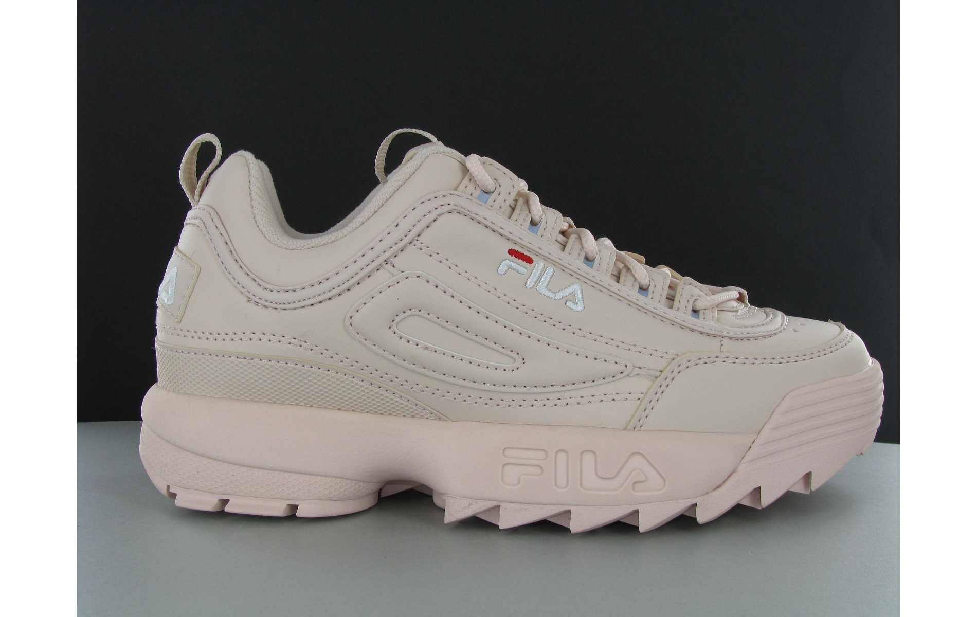 basket fila disruptor femme rose